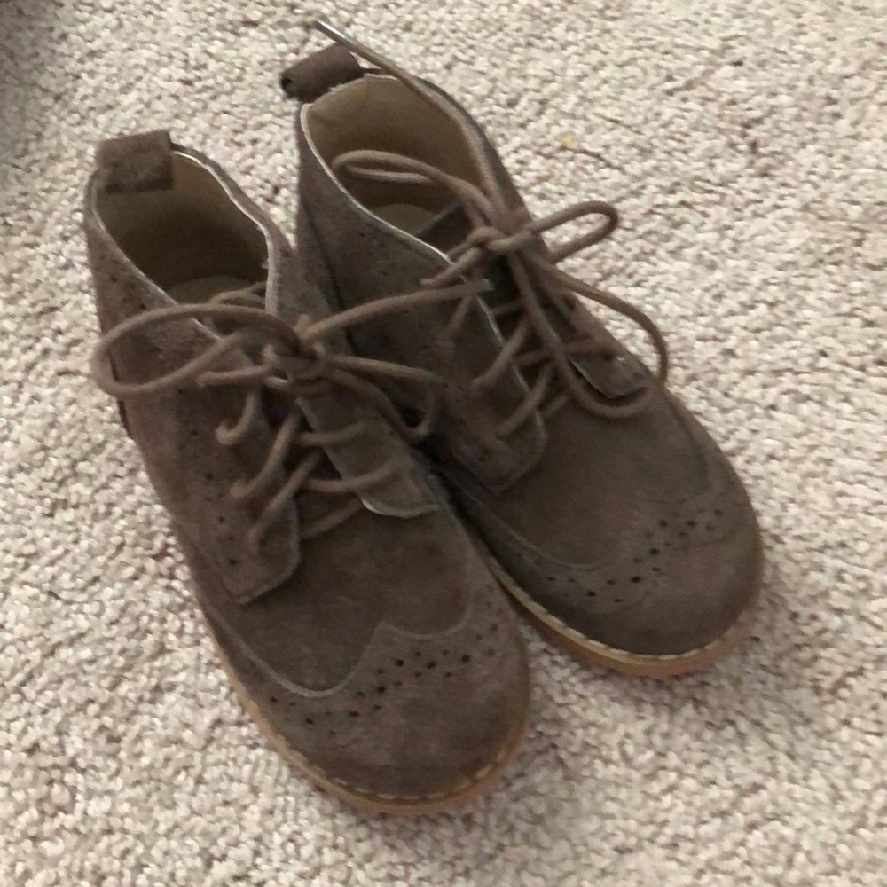 Janie and jack boys leather shoe